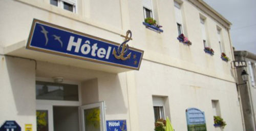 Hotel Le Coureau Saint-Trojan-les-Bains Exteriör bild